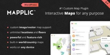 Mapplic v7.1.0 – Custom Interactive Map WordPress Plugin