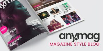 Anymag v2.8 – Magazine Style WordPress Blog