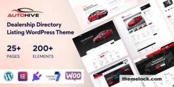 Autohive v1.0.0 – Car Dealer & Rental WordPress Theme