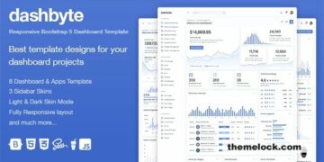 Dashbyte – Bootstrap 5 Dashboard & Admin Template
