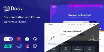 Docy v3.1.5 – WordPress Theme for Documentation, Knowledge Base & Helpdesk Forum