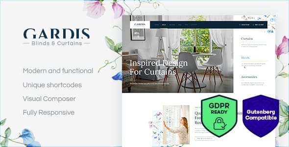 Gardis v1.2.5 – Blinds and Curtains Studio & Shop