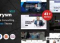 Prysm v2.5 – Consulting & Finance WordPress Theme