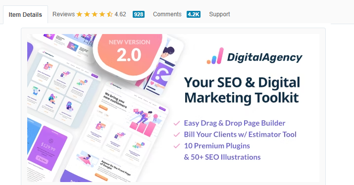 SEO WP v2.3.0 – Online Marketing, SEO, Social Media Agency