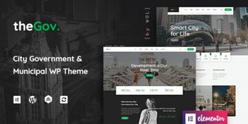 TheGov Municipal and Government WordPress Theme v2.0.4