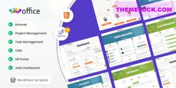 Woffice v5.1.0 – Intranet, Extranet WordPress Theme