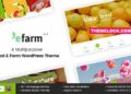 eFarm A Multipurpose Food Farm WP Theme free 1.6.1