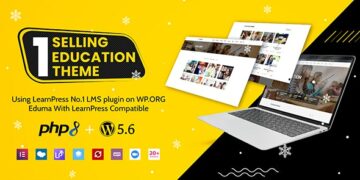 Eduma Education WordPress Theme 5.0.6 Latest