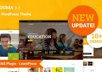 Eduma v5.1.9 – Education WordPress Theme