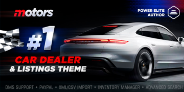 Motors Car Dealer Automotive Listing WordPress Theme 5.4.3