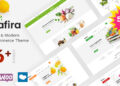 Safira Food And Organic WooCommerce 1.1.0 WordPress Theme