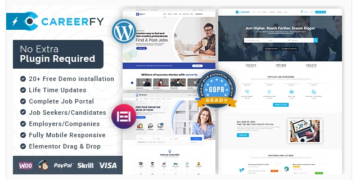 Careerfy Job Board WordPress Theme 9.2.1