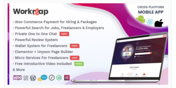 Workreap Freelance Marketplace and Directory WordPress Theme 2.5.8